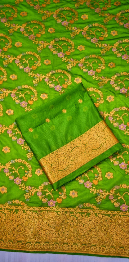 Raw Silk Banarasi Saree