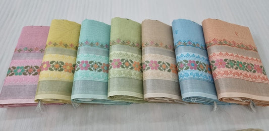 Linen Tissue Border